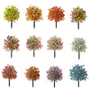 Flores artificiales de violeta transfronterizas para decoración del hogar, jardín exterior y patio, flores falsas, eucalipto, margarita, plantas en maceta, árboles