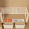 Organizador de armario ajustable, estante de almacenamiento multicapa, separador extraíble para armarios, estante ahorrador de espacio para el interior del armario