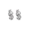 Aretes de Oro Rosa, Nuevo Estilo Popular, Aretes de Verano para el Trabajo, Aretes de Lujo Ligero de Nicho, Aretes de Temperamento Único para Mujeres