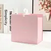 Caja de Empaque Portátil tipo Pajarita con Tapa abatible para Cosméticos, Perfume, Regalos de Cumpleaños, Regalos del Día del Maestro, Souvenirs de Moda