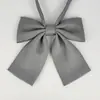 Pajarita de Color Sólido con Puntiagudos y Acentos de Plumas, Accesorios Jk, Pajarita Estilo Japonés para Estudiante Mujer, Pajarita Grande con Cordón, Estilo Uniforme Escolar