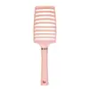 Pente de costelas pente de cabelo fofo meninas estilo especial limpeza de cabelos longos pente de massagem no couro cabeludo pente de almofada de ar pente de cabelo em lote