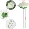 Fabricante 8cm rosa artificial de espuma flor artificial flor falsa presente Dia das Mães decoração de casa flor artificial temu