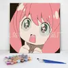 20*20 Pintura al Óleo Digital de Dibujos Animados de Anime Pintura Decorativa DIY para Colorear Hecha a Mano para Niños Stock Listo Pintura al Óleo Digital al por Mayor