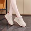 Zapatos Blancos de Suela Gruesa para Mujer 2026 Nuevos Zapatos Deportivos Versátiles para Estudiantes Femeninas Otoño-Primavera Tenis Casuales para Mujer Zy-1826