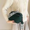 Bolso bandolera pequeño transfronterizo de comercio exterior, color sólido, moderno para mujer, 2024 nuevo, moda para dama, versátil, de hombro, pequeño, cuadrado