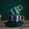 Xícara de Café de Cerâmica XYT Estilo Europeu Pequena Luxuosa Xícara para Chá da Tarde Conjunto de Chá Xícara de Café Leve Luxo
