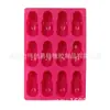 Venta Directa de Fábrica Molde de Silicona de Cerdo de 12 Piezas para Pastel DIY Al Por Mayor Molde para Hielo Molde de Congelación Rápida Grado Alimenticio