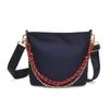 Moda Retro Desplazamiento Bolso de Hombro de Gran Capacidad para Mujer 2025 Nuevo Estilo Coreano Casual Estudiante Bolso de Hombro Mensajero Trendy