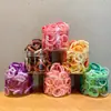 Elástico Alto Infantil Não Machuca o Cabelo Renda Faixa de Cabelo Colorida Elástico de Cabelo Acessórios de Cabelo para Meninas Headband Corda de Cabelo Fofa