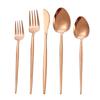 Cuchara de café de mesa sencilla estilo ins de acero inoxidable 304, cuchillo y tenedor para comida occidental, cuchara espejo, cuchillo y tenedor, juego de vajilla al por mayor