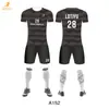 Conjunto Personalizado de Uniforme de Fútbol de Fábrica con Mangas Cortas Estampadas, Ropa de Entrenamiento para Club, Jersey de Competición para Equipo de Empresa