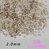 K9 Huazi 1:1 Champán 33 Facetas Pequeños Redondos Fondo Plano Diamante Lujo Accesible Lote Mixto Mini Diamante Joyería Destello DIY Arte de Uñas Diamante