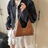 Primavera Casual Personalizado Um Ombro Simples Bolsa de Axila Pequena Bolsa de Crowdsourcing Feminina 2025 Nova Moda Bolsa Crescente Portátil