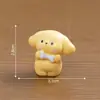 Figuras creativas y adorables de la serie 'perro en casa', accesorios de decoración DIY para casa de muñecas, adornos de escritorio para paisajes en miniatura