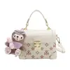 Dropshipping Bolsa Caixa Embossada de Nicho Estilo Francês 2026 Novo Modelo Primavera Bolsa Transversal Quadrada Pequena de Alto Padrão Atacado