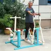 Equipamento de Fitness ao Ar Livre Praça de Parque de Comunidade Rural Barra Fixa Equipamento de Fitness Novo Padrão Nacional Caminhante para Duas Pessoas ao Ar Livre
