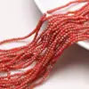 Contas de luz foscas de 2MM, contas de bola de vidro de cor mágica, acessórios para joias DIY, material artesanal, contas de arroz, contas soltas, decoração, atacado
