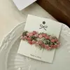 Atmósfera de primavera y verano clip para el pelo lateral dulce rosa estrella de cinco puntas clip para el pelo flequillo clip para el pelo accesorios para el pelo
