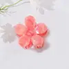 Nuevo Pasador de Flor de Cinco Pétalos de Colores Degradados con Patrón de Mármol, Accesorio para el Cabello de Moda y Versátil