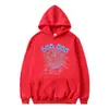 Moletom de moda transfronteiriça Criatividade Sp5der 555555 Número de Anjo suéter estampado