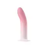 Lai Le Líquido Gradiente Haste Macia Simulação de Pênis Carne Macia Uso Feminino Pênis Falso Masturbação Plug Anal Produtos para Adultos Haste de Silicone