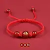 Pulseira de Fio Vermelho do Zodíaco Cavalo 2026 para Homens e Mulheres, Pulseira de Fio Vermelho Trançado do Ano de Nascimento, Pulseira Dragão, Cavalo, Rato, Coelho, Boi
