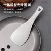 Cuchara para Arroz Martillada de Titanio Puro, Cuchara para Arroz de Cantimplora, Espátula Doméstica, Pala para Arroz de Olla Arrocera, Cuchara Portátil para Exteriores, Vajilla de Titanio