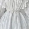 Nuevo Cinturón Blanco de Perlas Artificiales con Borlas, Cadena para la Cintura de Mujer, Ceñidor Decorativo para Vestidos, Cinturón Versátil para Suéteres