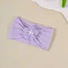 Accesorios Europeos y Americanos Transfronterizos para el Cabello de Niños Flor Jacquard Nylon Diadema Ancha Diadema No Ajustable para Bebés y Niños Pequeños Diadema Protectora para la Fontanela Accesorios para el Cabello
