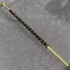 Coçador de Costas Retrátil de Aço Inoxidável Cabeça de Cobre, Coçador de Costas Retrátil de Huanghuali, Coçador de Costas Extensível para Uso Próprio
