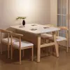 Juego de Mesa y Sillas para Comedor Apartamento Pequeño Uso Doméstico Estilo Moderno Sencillo Mesa y Sillas de Comedor Estilo Nórdico Uso Doméstico Mesa y Sillas de Comedor Comerciales para Comida Rápida