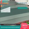 Placa de Cama de PVC Sólido Verde com Boa Tenacidade 7-12mm Placa Industrial Retardante de Chamas Tamanho de Produção da Placa de Plástico PVC