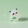 Paisagem em miniatura, criativa e fofa, brilhando no escuro, pequeno panda, jardinagem, arranjo de suculentas, decoração DIY, acessórios de cápsula surpresa, pequenos enfeites