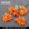 Tipos de Flores Naranjas, Arreglos Florales, Flores Artificiales Individuales Naranja Naranja, Flores Completas al por Mayor, Flores de Seda para Bodas, Margaritas para Bodas, Otros