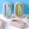 Cepillo de limpieza para estufas de gas de cocina, depurador de azulejos, esponja para ollas, cepillo de limpieza con mango, cepillo para bañera, cepillo para baño del hogar