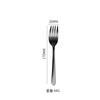 Cuchillo y tenedor de acero inoxidable 430 grueso mate, cuchara, vajilla occidental negra de alta gama para hotel, cuchillo y tenedor forjados