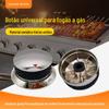 Botão de Interruptor de Fogão a Gás Transfronteiriço Universal Acessórios de Fogão de Metal Gás Natural Metal Durável Fabricante de Botões