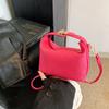 Bolso popular de este año para mujer, nuevo diseño de nicho de moda 2024, bolso de mensajero de hombro informal, bolso de almohada de mano