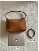 Otoño e Invierno Estilo Coreano Retro Gamuza Simple Bolso Dumpling de Axila Simple para Viaje Diario Gamuza de Piel de Ciervo Bolso de Hombro de Mano Cruzado