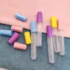 Botella de Almacenamiento para Agujas de Bordado a Punto, Almacenamiento para Agujas de Costura a Mano, Agujas de Máquina de Coser, Botella para Agujas de Perlas, Jeringa de Plástico para Agujas de Acolchado