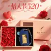 Llavero de Oro Puro 999 Oro 520 Regalo del Día de San Valentín Par de Colgantes de Corazón con Candado para Pareja Día de San Valentín Chino Oro Puro