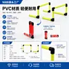 Set de vallas de alta resistencia para entrenamiento de fútbol, soporte pequeño de vallas para niños, soporte de vallas plegable, equipo de entrenamiento de fútbol