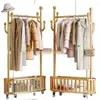 Cabide de chão em formato de cacto para uso doméstico, móvel e espessado, adequado para varanda, sala de estar e quarto