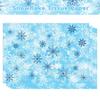 Wx126 Copo de Nieve Navideño Pera de Nieve Papel 17g Dulce de Regalo Papel de Envoltura a Prueba de Humedad Copo de Nieve Azul Papel Decorativo de Pera de Nieve