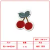 Parches Bordados de Frutas de Dibujos Animados de Verano Coloridos Accesorios para Ropa Bordado Termoadhesivo Accesorios Decorativos DIY Venta al por Mayor