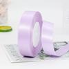 Cinta Sade de doble cara de 2.5 cm al por mayor de fábrica, cinta de decoración para regalos, cinta para accesorios para el cabello, cinta para accesorios de ropa