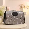 Nuevo transportador de gato plegable, bolso cruzado, bolso de hombro, accesorios para gatos, portátil para salidas, gran capacidad, bolsa espacial, mochila para gatos