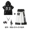 Ropa de Performance Hip-Hop para Niños, Trajes de Baile de Verano Hip-Hop para Niños, Trajes de Baile de Jazz Hip-Hop Modernos y Geniales para Niñas