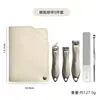 Conjunto de Cortadores de Unha Transfronteiriço Aço Inoxidável Cortadores de Unha Domésticos Conjunto de Ferramentas para Manicure e Nail Art Tesouras de Unha Artesanato de Precisão Alemã